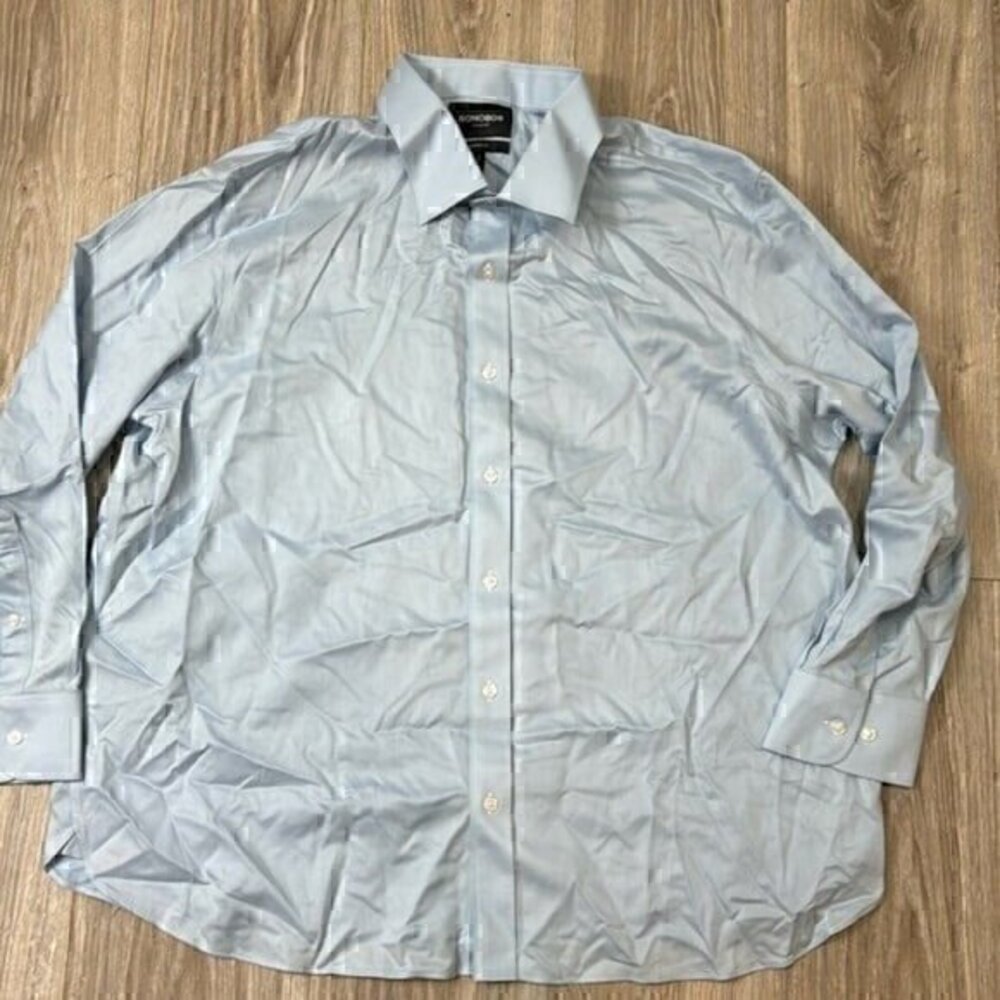 Bonobos blue button down shirt size  19/33